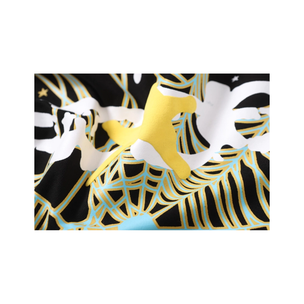 Sp5der T-shirt T005 Black,Sp5der T-shirt,Tshirt,APPAREL