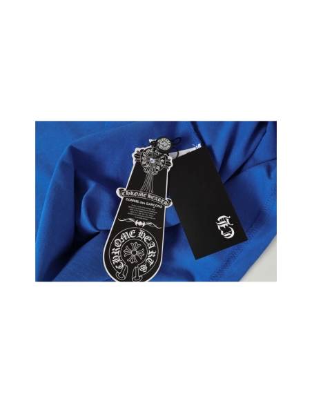 Chrome Hearts T-shirt 2214 Blue,Chrome Hearts T Shirt,Tshirt,APPAREL
