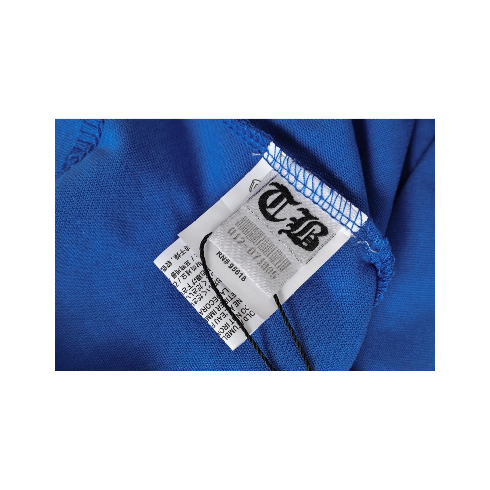 Chrome Hearts T-shirt 2214 Blue,Chrome Hearts T Shirt,Tshirt,APPAREL