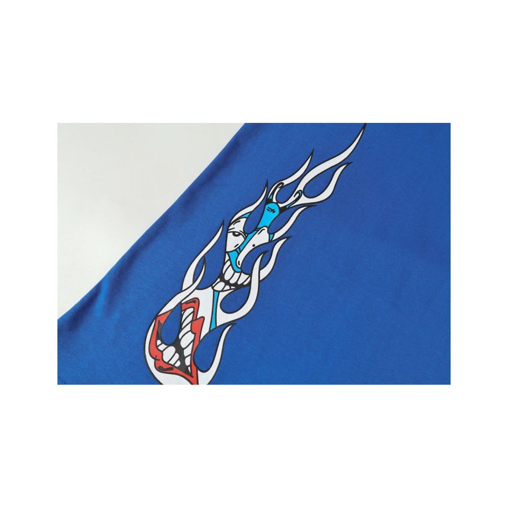 Chrome Hearts T-shirt 2214 Blue,Chrome Hearts T Shirt,Tshirt,APPAREL