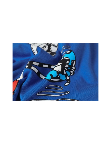 Chrome Hearts T-shirt 2214 Blue,Chrome Hearts T Shirt,Tshirt,APPAREL