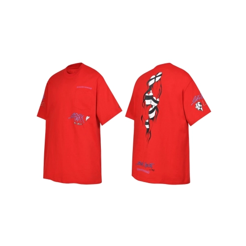 Chrome Hearts T-shirt 2218 Red,Chrome Hearts T Shirt,Tshirt,APPAREL