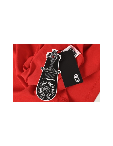 Chrome Hearts T-shirt 2218 Red,Chrome Hearts T Shirt,Tshirt,APPAREL