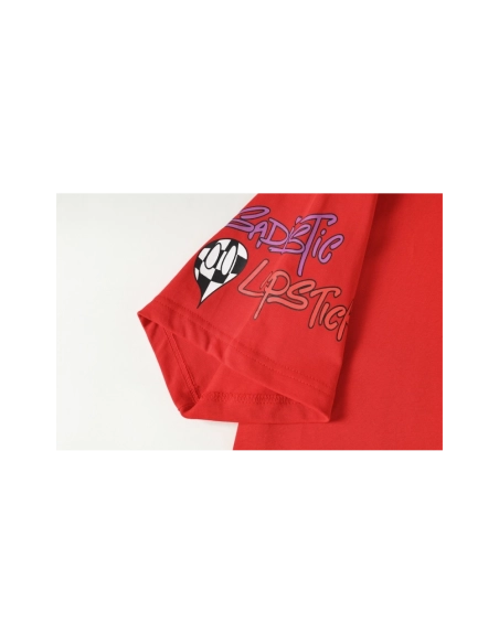 Chrome Hearts T-shirt 2218 Red,Chrome Hearts T Shirt,Tshirt,APPAREL