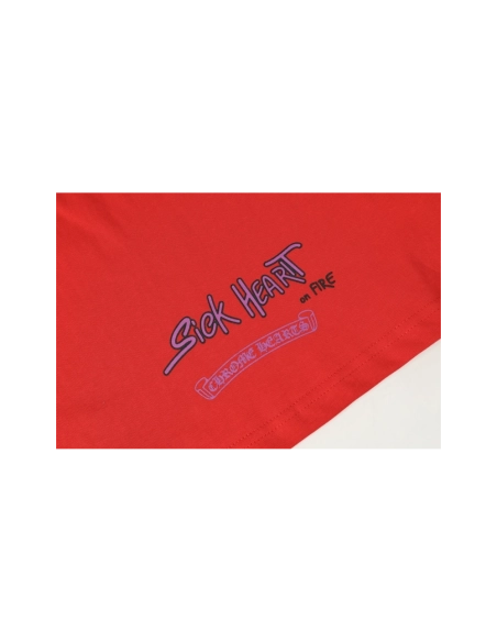 Chrome Hearts T-shirt 2218 Red,Chrome Hearts T Shirt,Tshirt,APPAREL