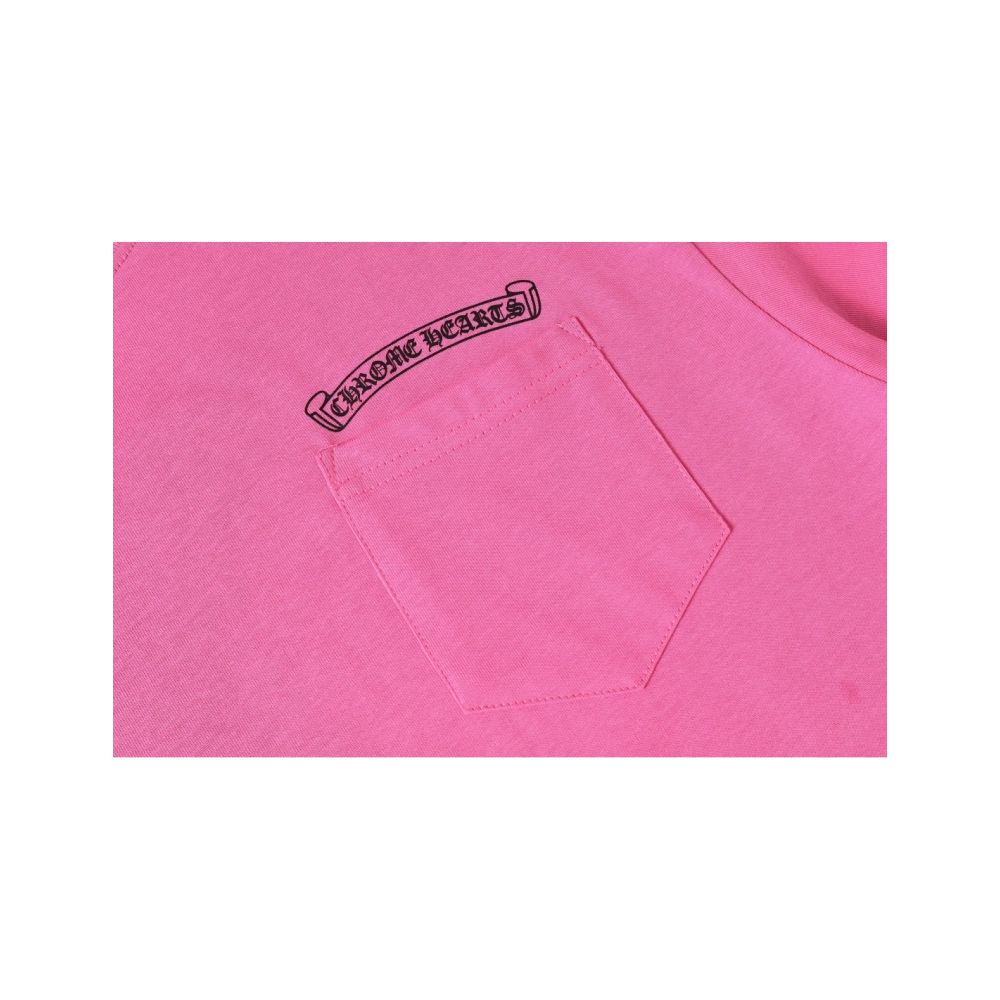 Chrome Hearts T-shirt 2213 Pink,Chrome Hearts T Shirt,Tshirt,APPAREL