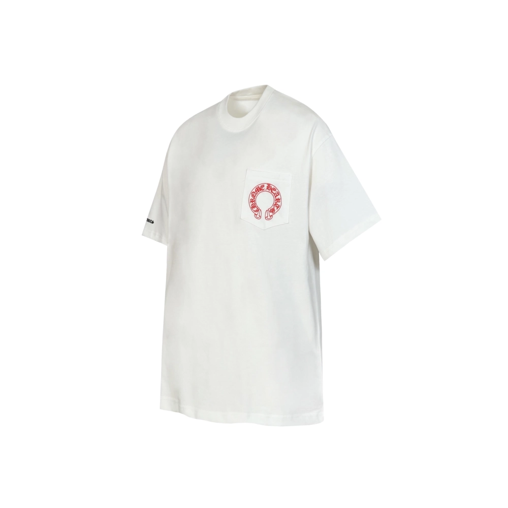 Chrome Hearts T-shirt 2221 Black White Pink,Chrome Hearts T Shirt,Tshirt,APPAREL