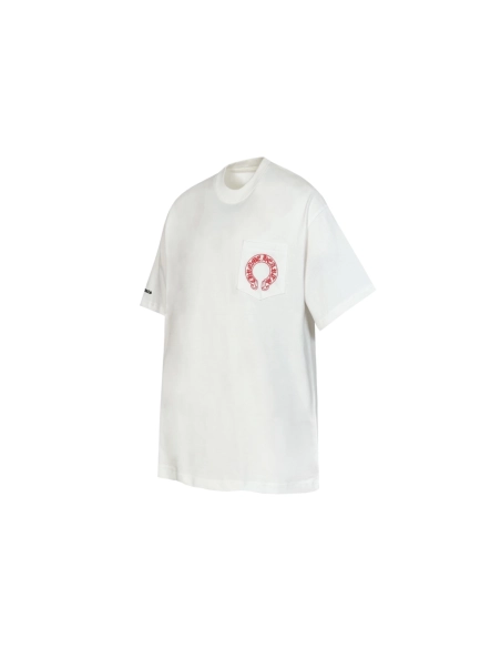 Chrome Hearts T-shirt 2221 Black White Pink,Chrome Hearts T Shirt,Tshirt,APPAREL