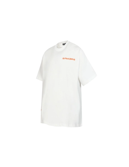 Chrome Hearts T-shirt 2209 Black White,Chrome Hearts T Shirt,Tshirt,APPAREL