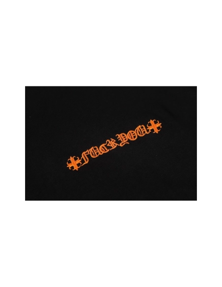 Chrome Hearts T-shirt 2209 Black White,Chrome Hearts T Shirt,Tshirt,APPAREL