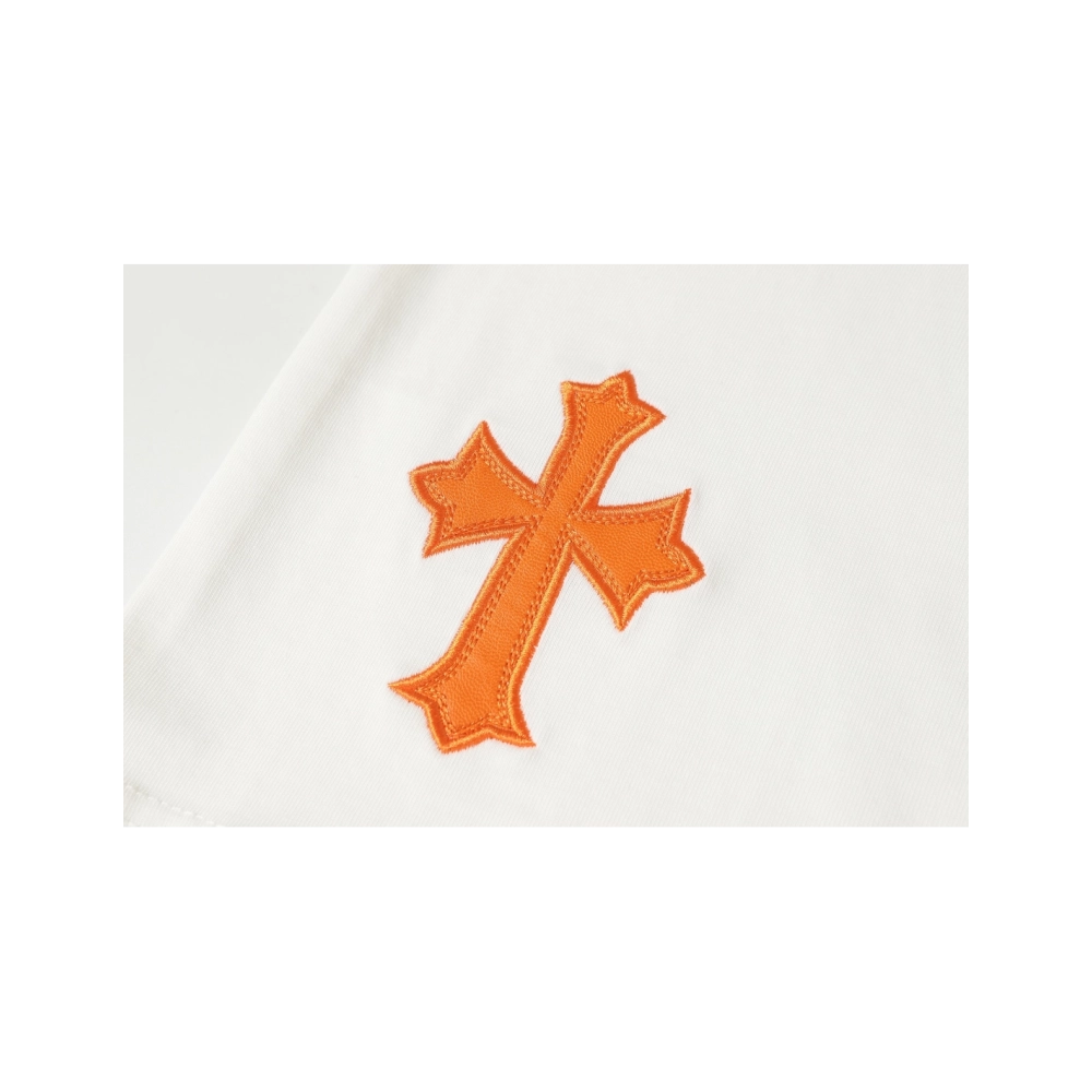 Chrome Hearts T-shirt 2209 Black White,Chrome Hearts T Shirt,Tshirt,APPAREL