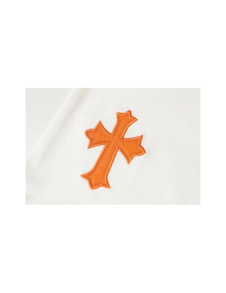 Chrome Hearts T-shirt 2209 Black White,Chrome Hearts T Shirt,Tshirt,APPAREL