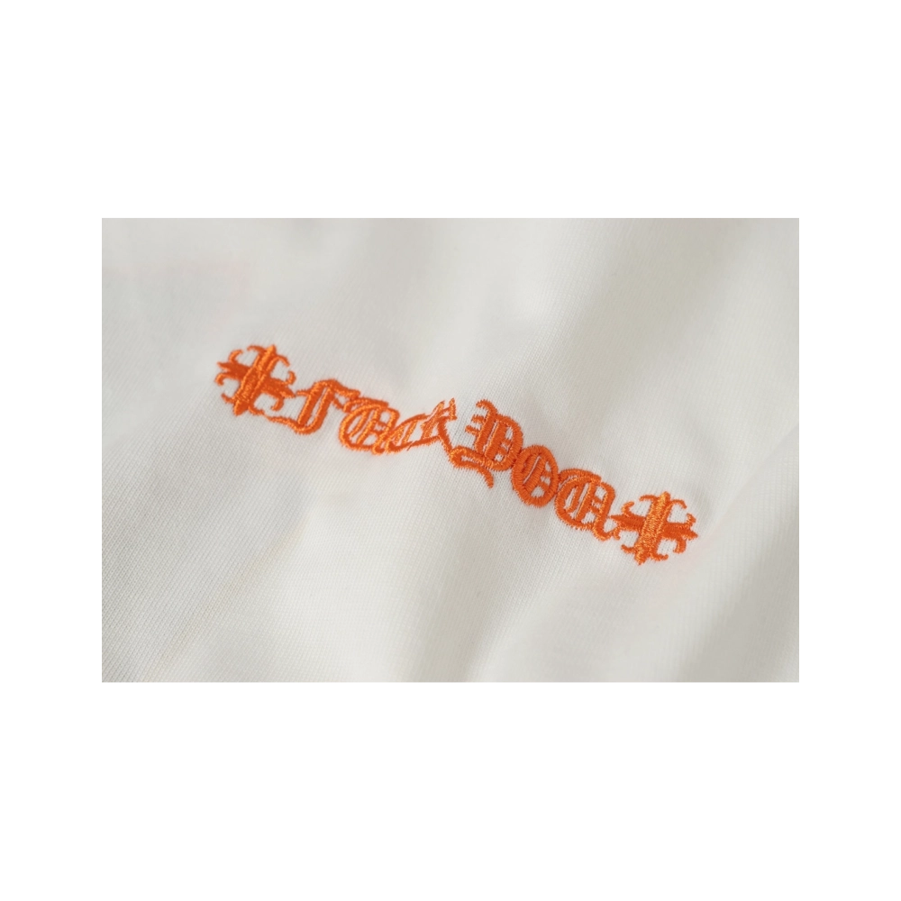 Chrome Hearts T-shirt 2209 Black White,Chrome Hearts T Shirt,Tshirt,APPAREL