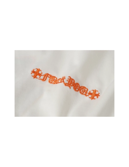 Chrome Hearts T-shirt 2209 Black White,Chrome Hearts T Shirt,Tshirt,APPAREL