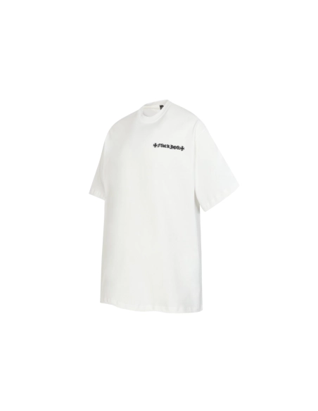 Chrome Hearts T-shirt 2210 Black White,Chrome Hearts T Shirt,Tshirt,APPAREL