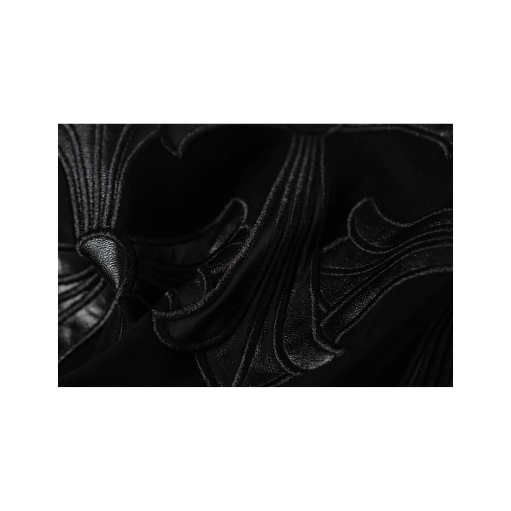 Chrome Hearts T-shirt 2210 Black White,Chrome Hearts T Shirt,Tshirt,APPAREL