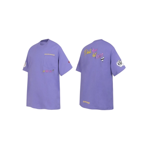 Chrome Hearts T-shirt 2219 Purple,Chrome Hearts T Shirt,Tshirt,APPAREL