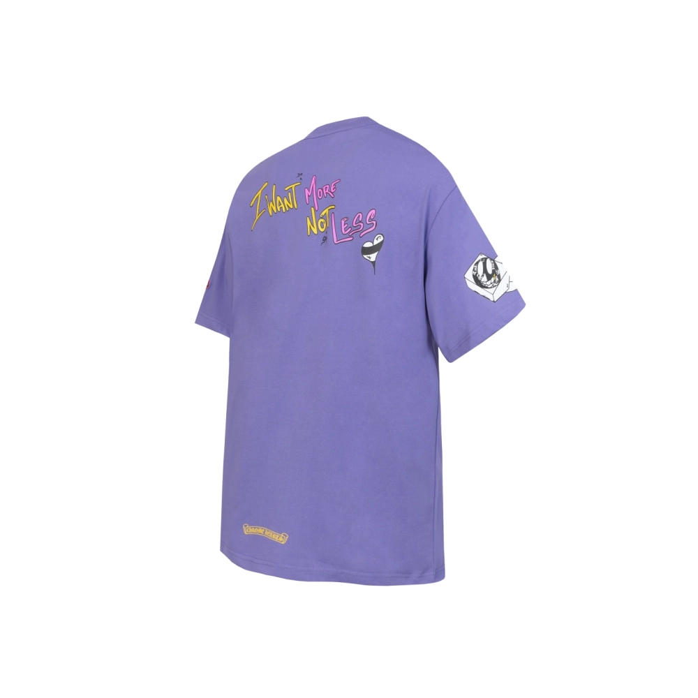 Chrome Hearts T-shirt 2219 Purple,Chrome Hearts T Shirt,Tshirt,APPAREL