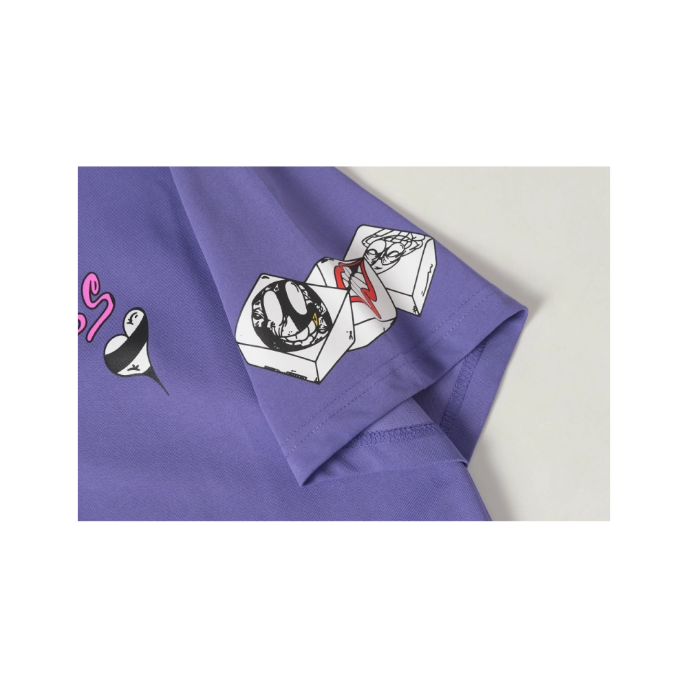 Chrome Hearts T-shirt 2219 Purple,Chrome Hearts T Shirt,Tshirt,APPAREL