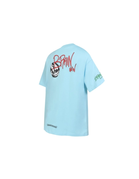 Chrome Hearts T-shirt 2220 Blue,Chrome Hearts T Shirt,Tshirt,APPAREL