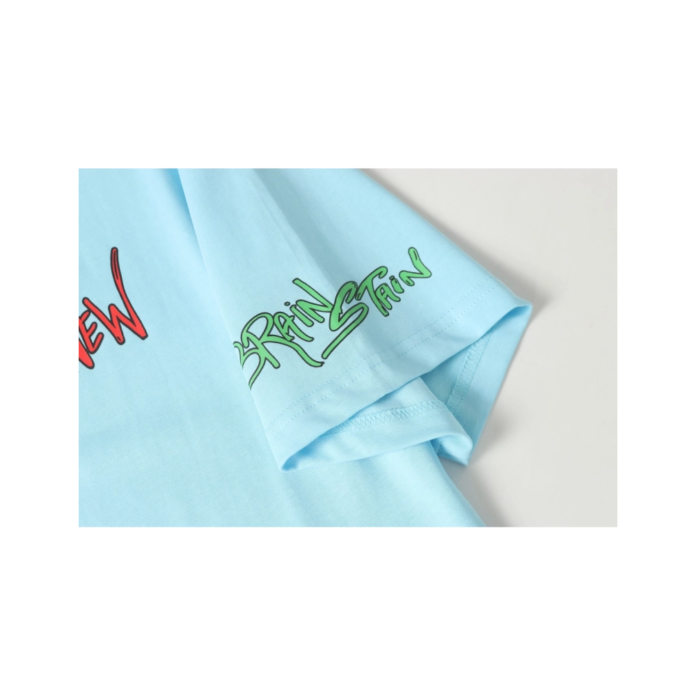 Chrome Hearts T-shirt 2220 Blue,Chrome Hearts T Shirt,Tshirt,APPAREL