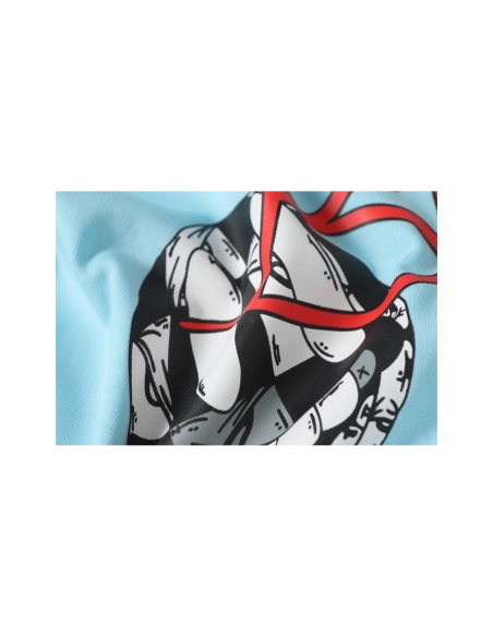 Chrome Hearts T-shirt 2220 Blue,Chrome Hearts T Shirt,Tshirt,APPAREL