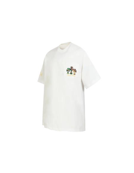 Chrome Hearts T-shirt 2231 Black White,Chrome Hearts T Shirt,Tshirt,APPAREL