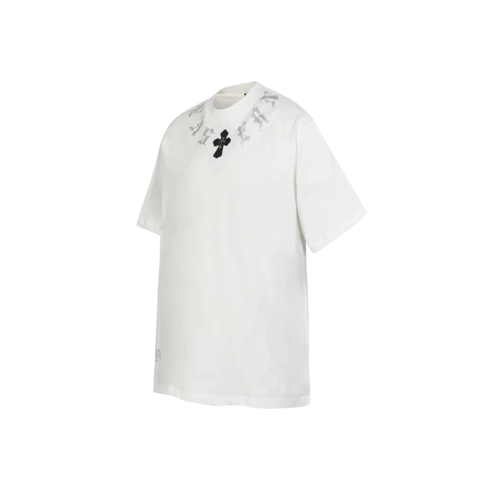 Chrome Hearts T-shirt 2012 Black White,Chrome Hearts T Shirt,Tshirt,APPAREL