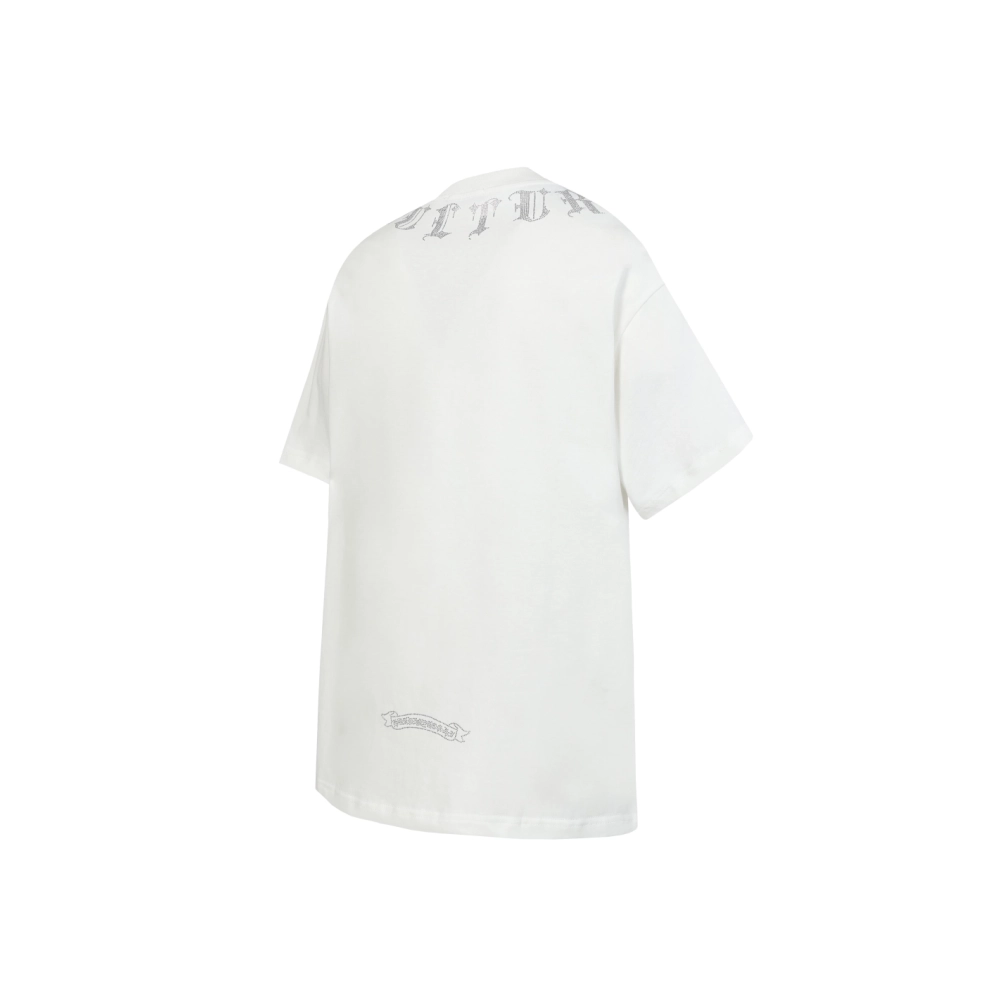 Chrome Hearts T-shirt 2012 Black White,Chrome Hearts T Shirt,Tshirt,APPAREL