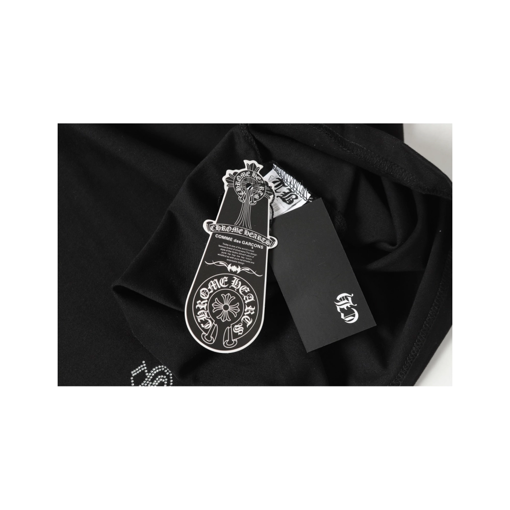 Chrome Hearts T-shirt 2012 Black White,Chrome Hearts T Shirt,Tshirt,APPAREL