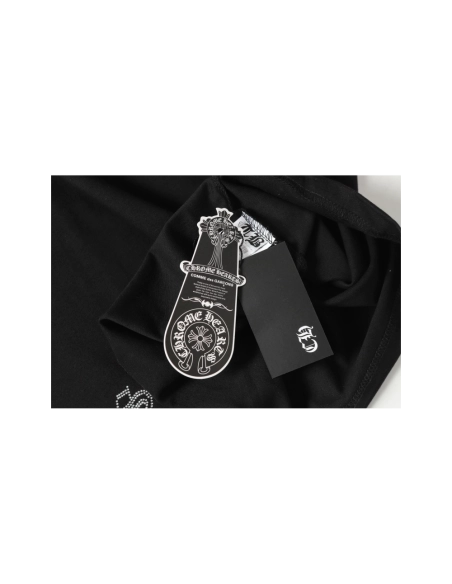 Chrome Hearts T-shirt 2012 Black White,Chrome Hearts T Shirt,Tshirt,APPAREL