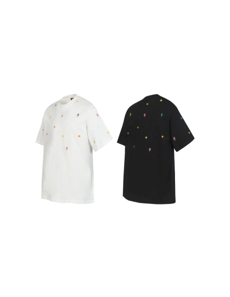 Chrome Hearts T-shirt 2017 Black White,Chrome Hearts T Shirt,Tshirt,APPAREL