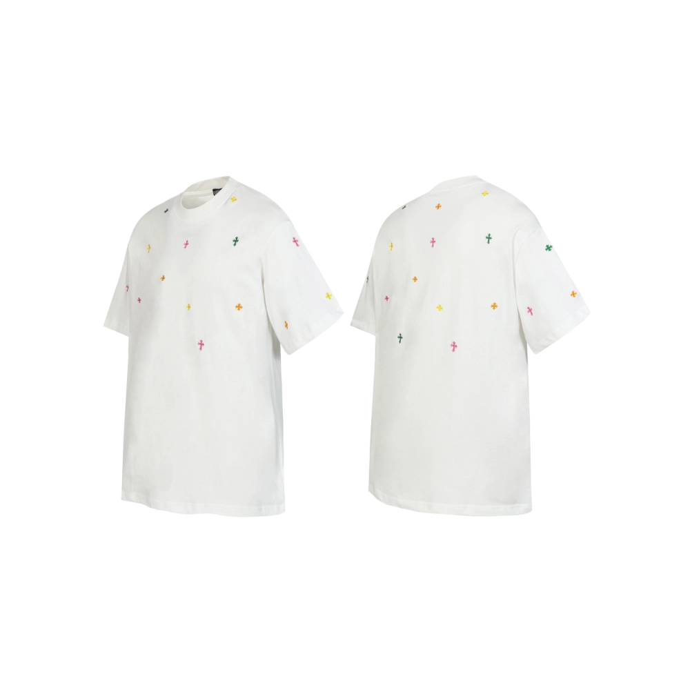 Chrome Hearts T-shirt 2017 Black White,Chrome Hearts T Shirt,Tshirt,APPAREL