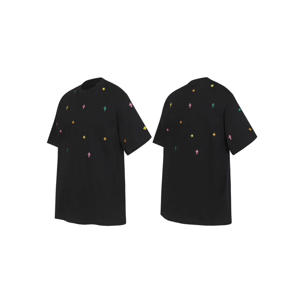 Chrome Hearts T-shirt 2017 Black White,Chrome Hearts T Shirt,Tshirt,APPAREL