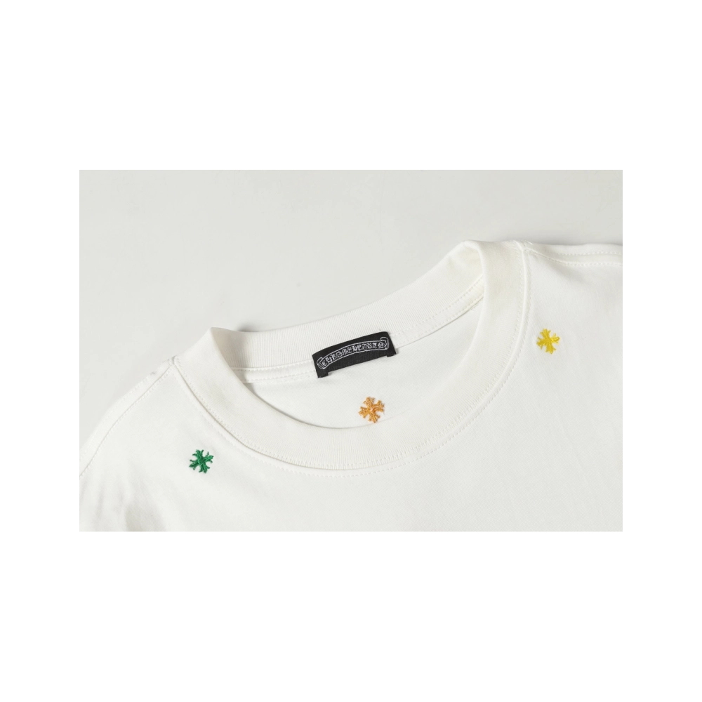 Chrome Hearts T-shirt 2017 Black White,Chrome Hearts T Shirt,Tshirt,APPAREL