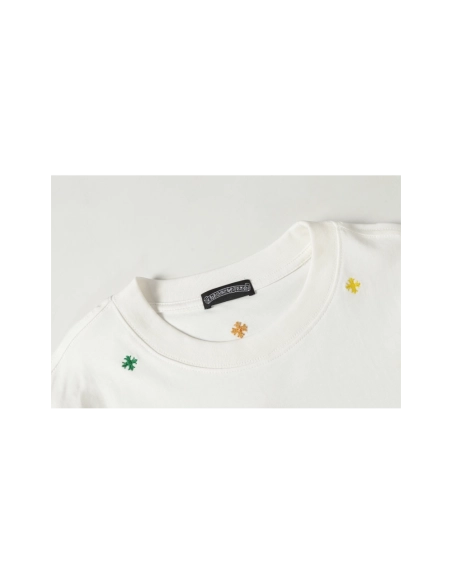 Chrome Hearts T-shirt 2017 Black White,Chrome Hearts T Shirt,Tshirt,APPAREL