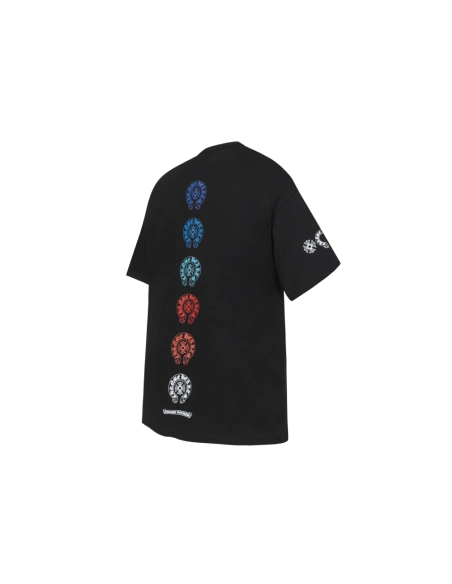 Chrome Hearts T-shirt 2226 Black White,Chrome Hearts T Shirt,Tshirt,APPAREL