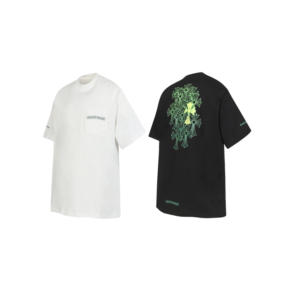 Chrome Hearts T-shirt 2014 Black White,Chrome Hearts T Shirt,Tshirt,APPAREL