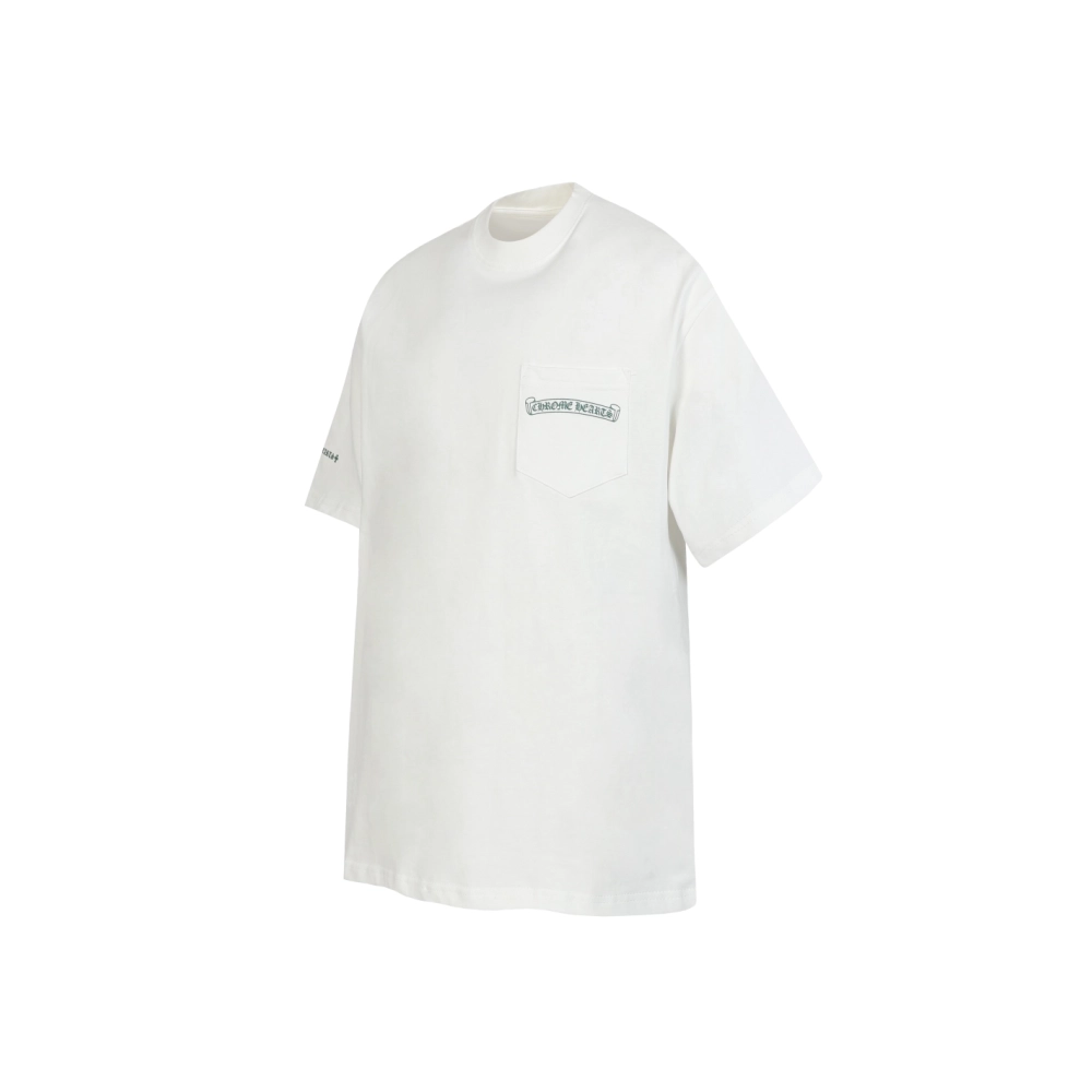 Chrome Hearts T-shirt 2014 Black White,Chrome Hearts T Shirt,Tshirt,APPAREL