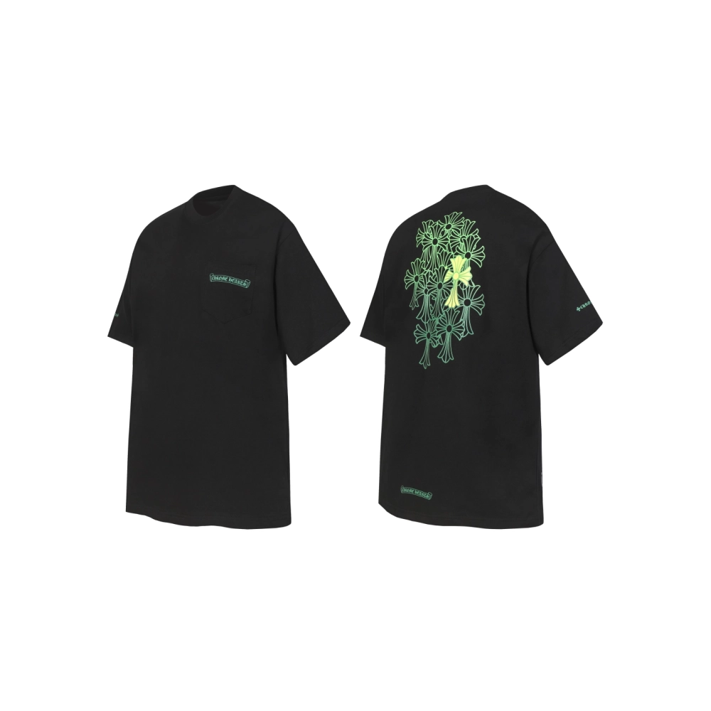 Chrome Hearts T-shirt 2014 Black White,Chrome Hearts T Shirt,Tshirt,APPAREL