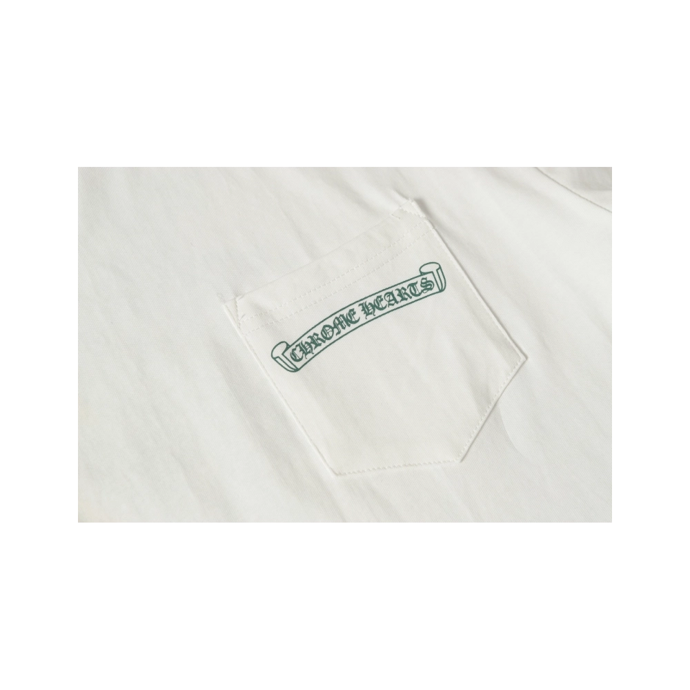 Chrome Hearts T-shirt 2014 Black White,Chrome Hearts T Shirt,Tshirt,APPAREL