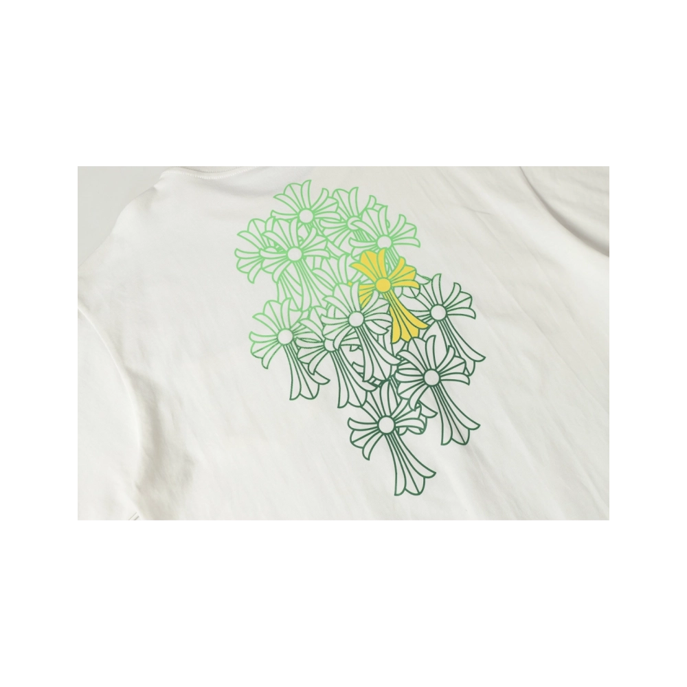 Chrome Hearts T-shirt 2014 Black White,Chrome Hearts T Shirt,Tshirt,APPAREL