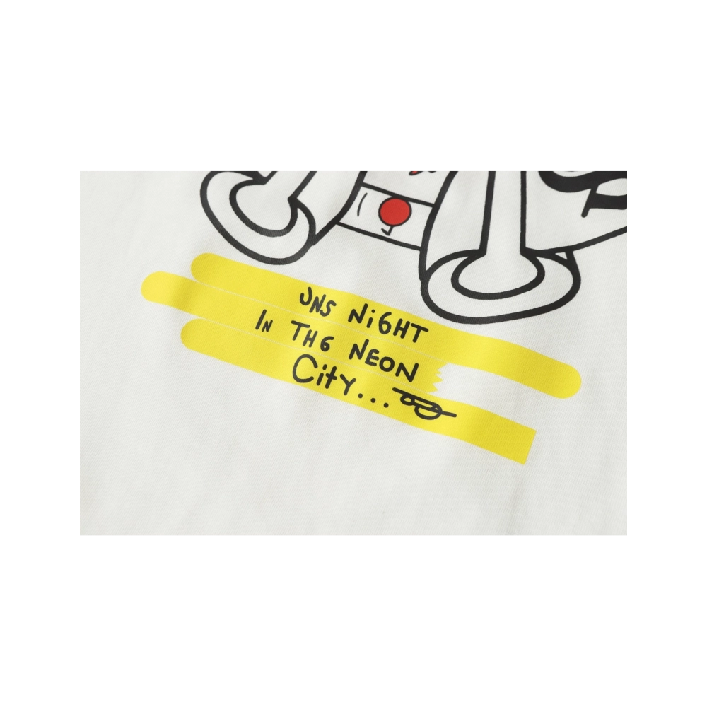 Chrome Hearts T-shirt 2229 Black White,Chrome Hearts T Shirt,Tshirt,APPAREL