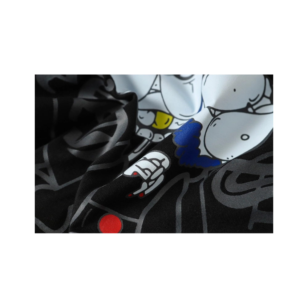 Chrome Hearts T-shirt 2229 Black White,Chrome Hearts T Shirt,Tshirt,APPAREL