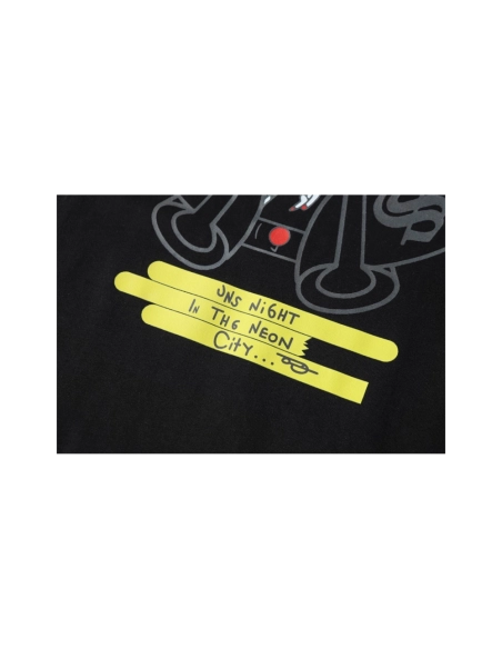 Chrome Hearts T-shirt 2229 Black White,Chrome Hearts T Shirt,Tshirt,APPAREL