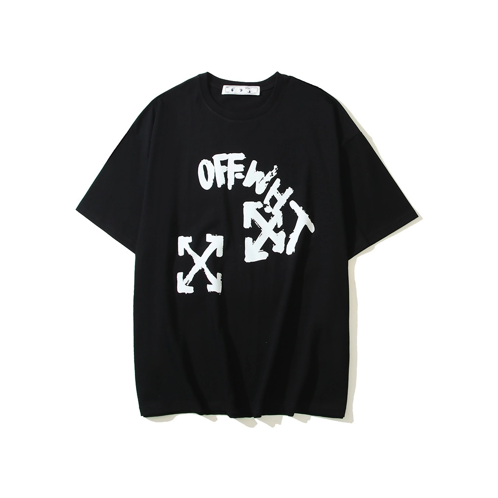 Off-white T-Shirt 106 Black White Gray,Off White T Shirt,Tshirt,APPAREL