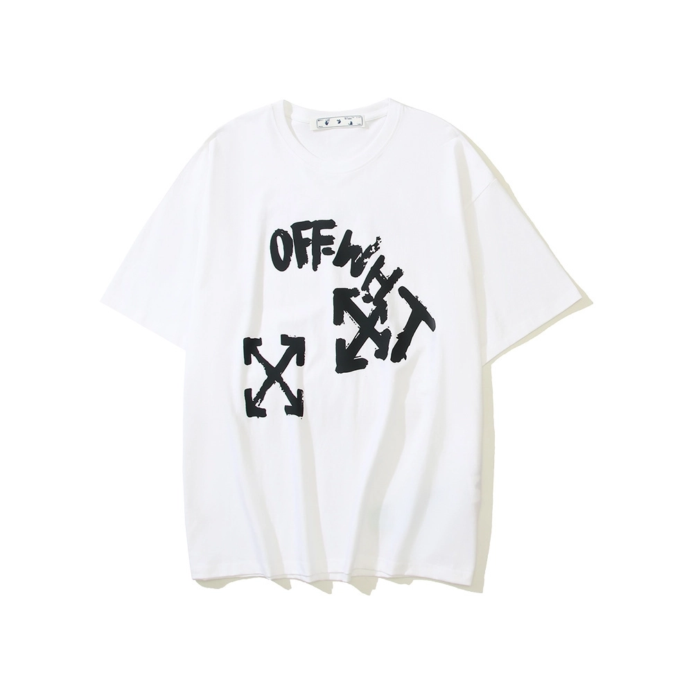Off-white T-Shirt 106 Black White Gray,Off White T Shirt,Tshirt,APPAREL