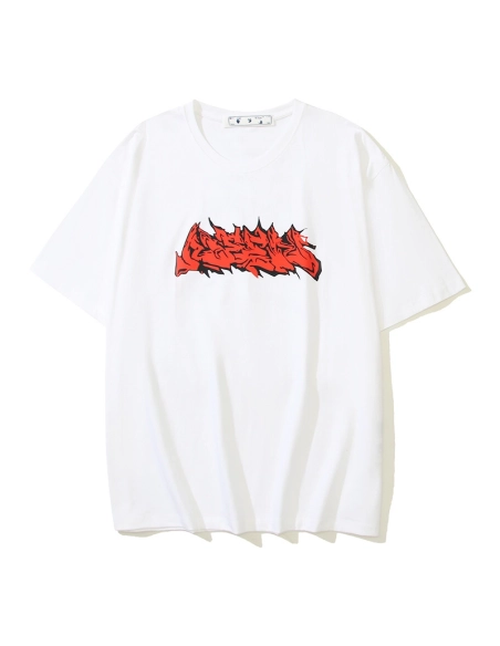 Off-white T-Shirt 107 Black White,Off White T Shirt,Tshirt,APPAREL