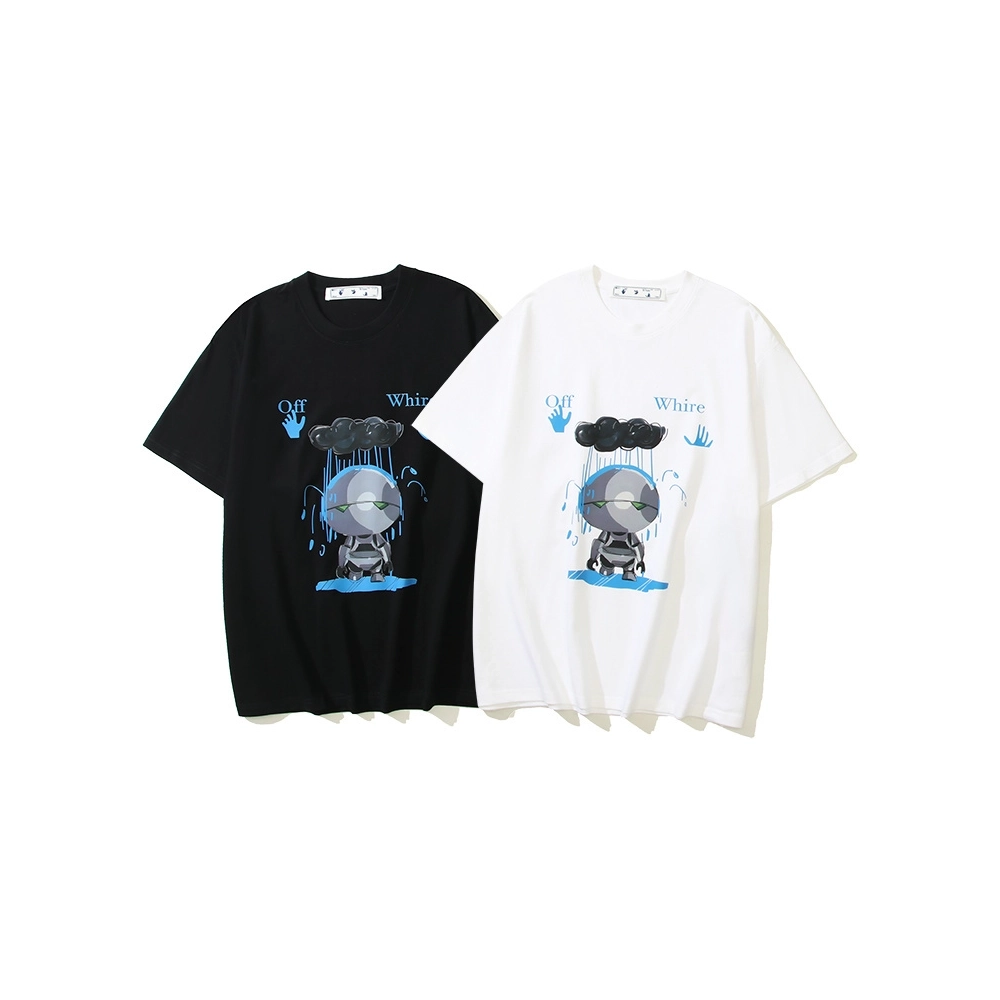Off-white T-Shirt 103 Black White,Off White T Shirt,Tshirt,APPAREL