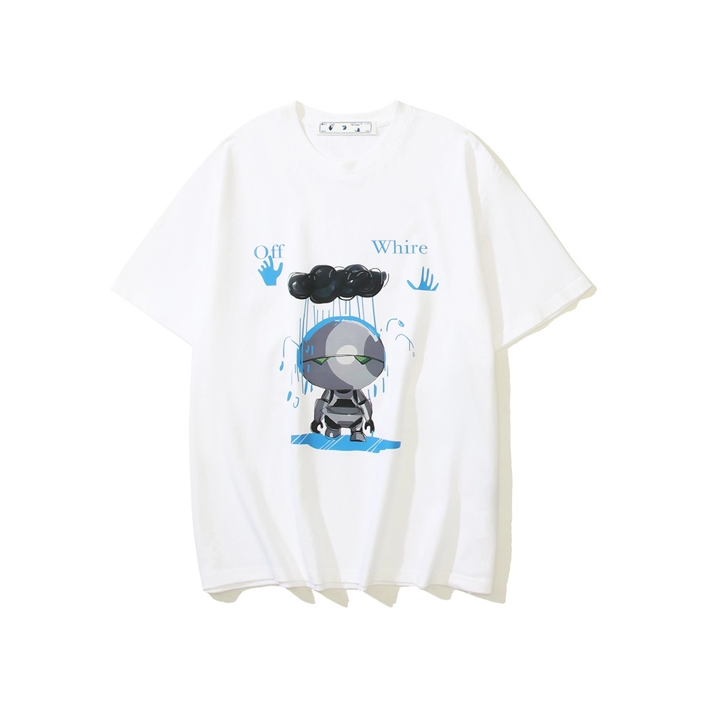 Off-white T-Shirt 103 Black White,Off White T Shirt,Tshirt,APPAREL